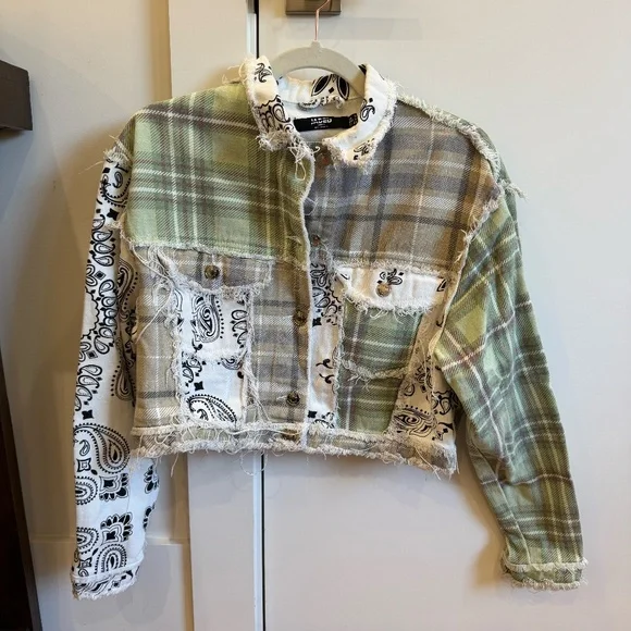 JADED LDN Patchwork Jacket - Picture 1 of 4